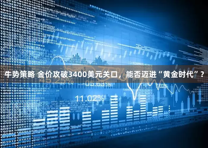 牛势策略 金价攻破3400美元关口，能否迈进“黄金时代”？