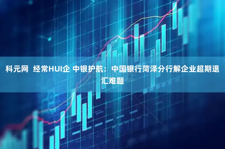 科元网  经常HUI企 中银护航：中国银行菏泽分行解企业超期退汇难题